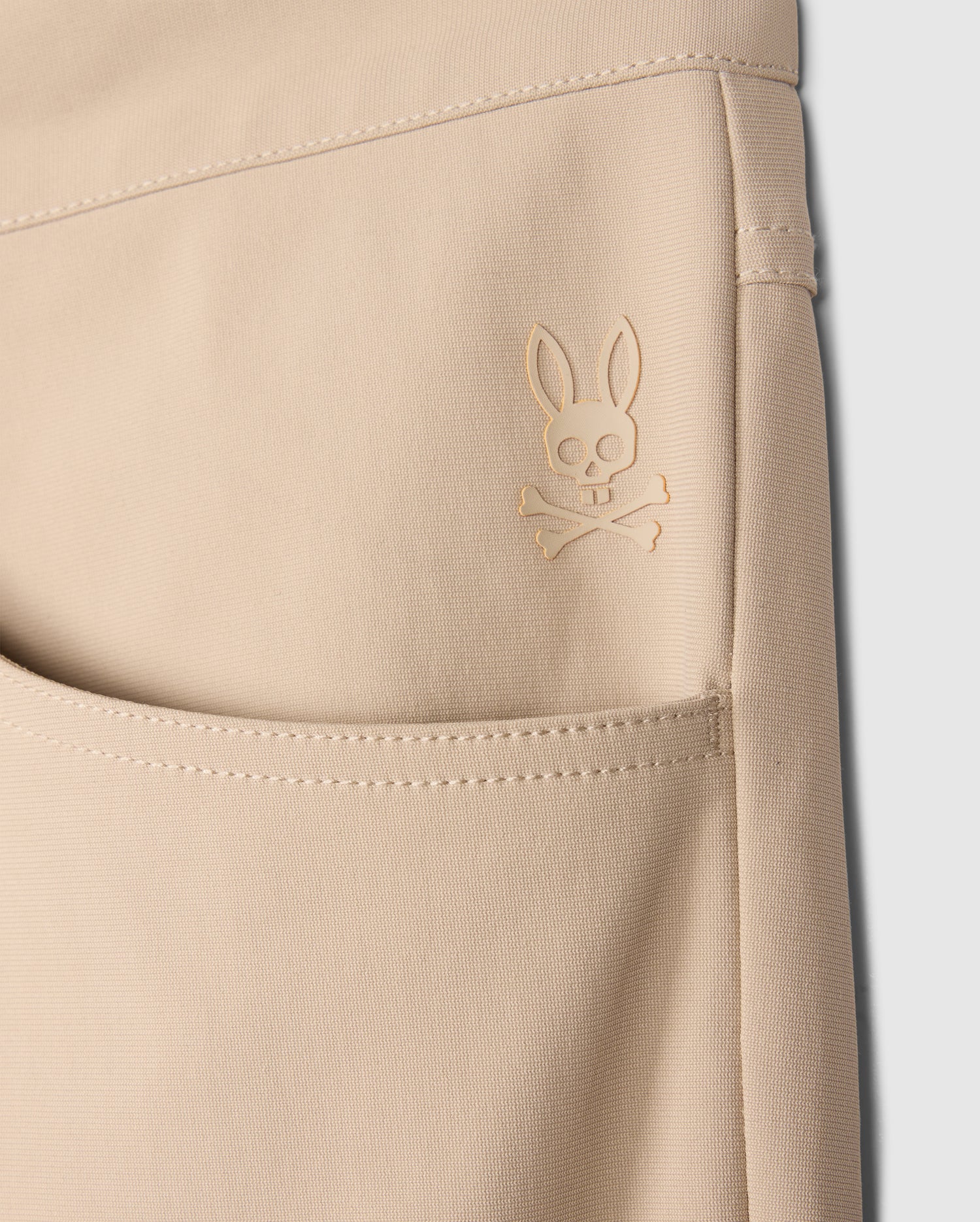Psycho Bunny Men's Pants Maverick 10K Step Pant pantaloni 31½" stone stretch