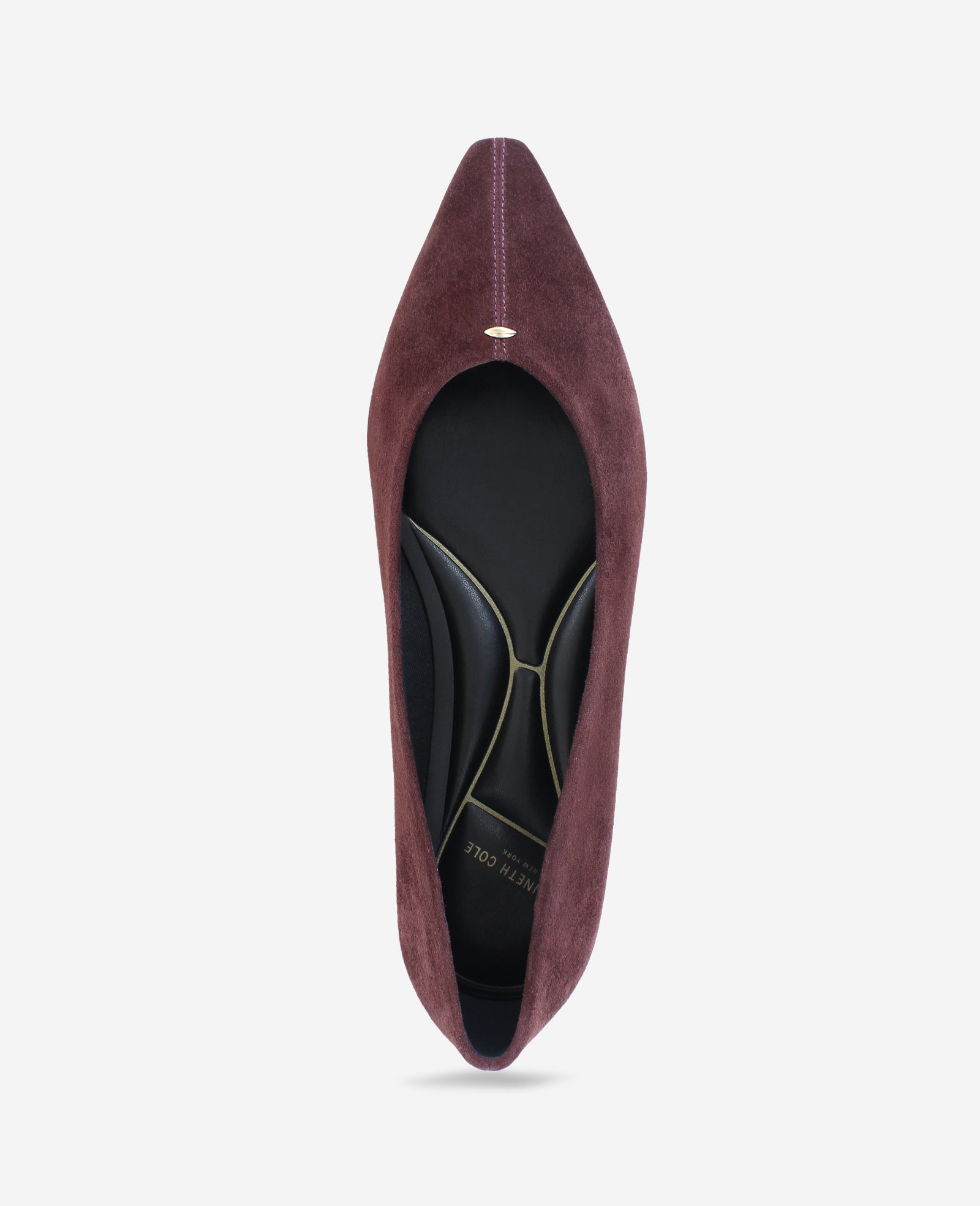 Kenneth Cole Reaction Shoes Nala Suede Point Toe Flat ballerine Andorra Suede punta a punta