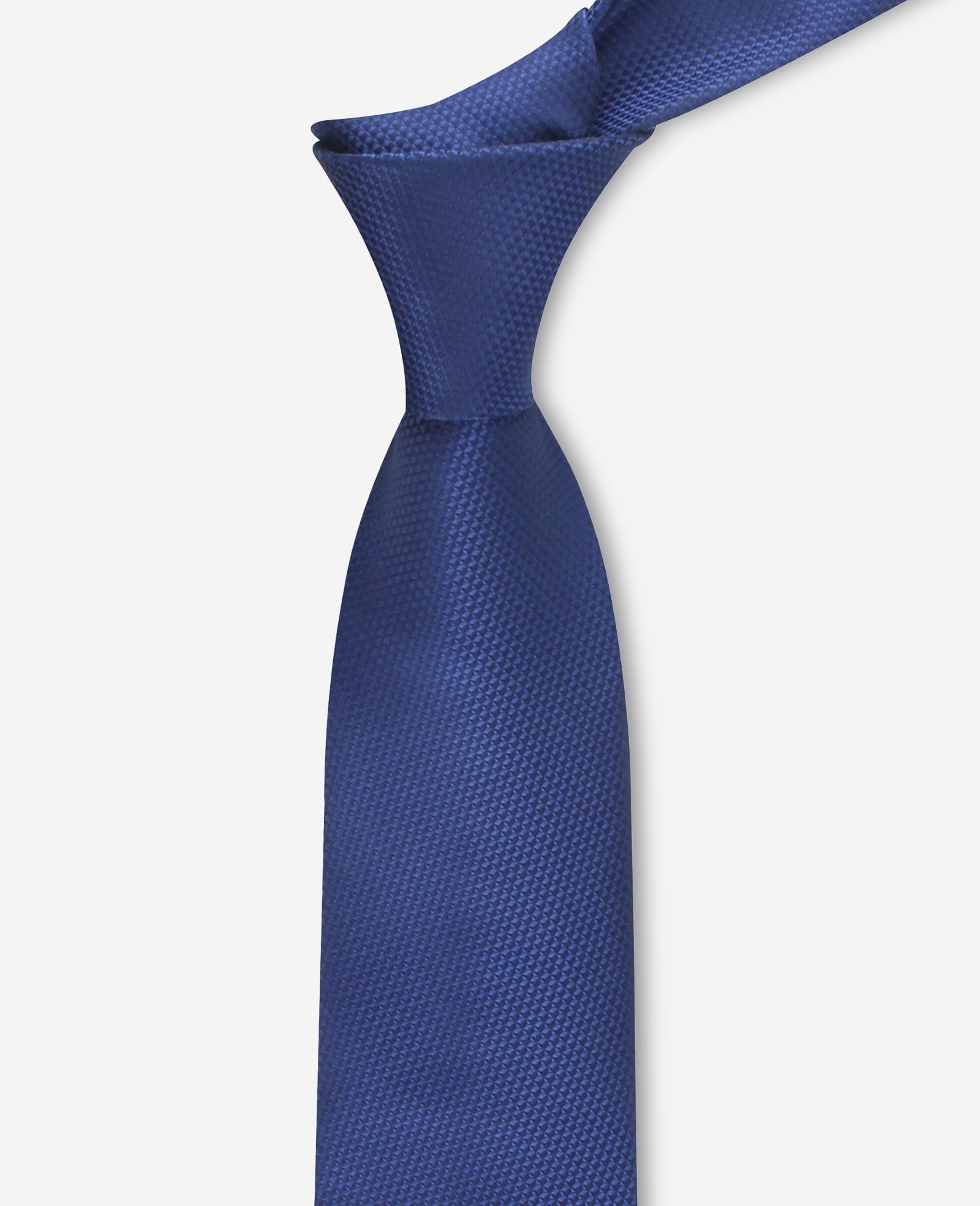 Kenneth Cole Reaction Belts, Wallets & Small Accessories Canal Solid Tie cravatta blu navy