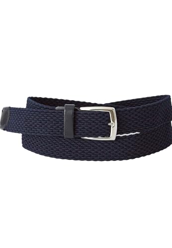 Damart Accessori Cintura intrecciata uomo blu marino 90 cm