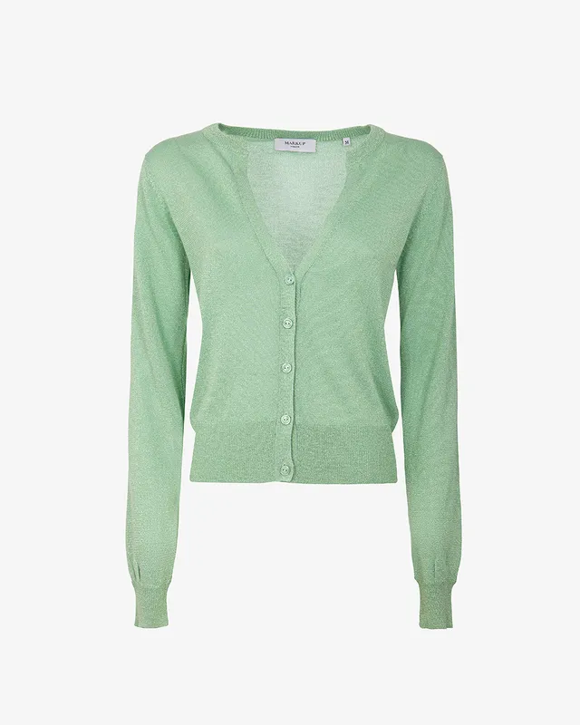 Markup Donna Maglieria Cardigan in viscosa lurex donna