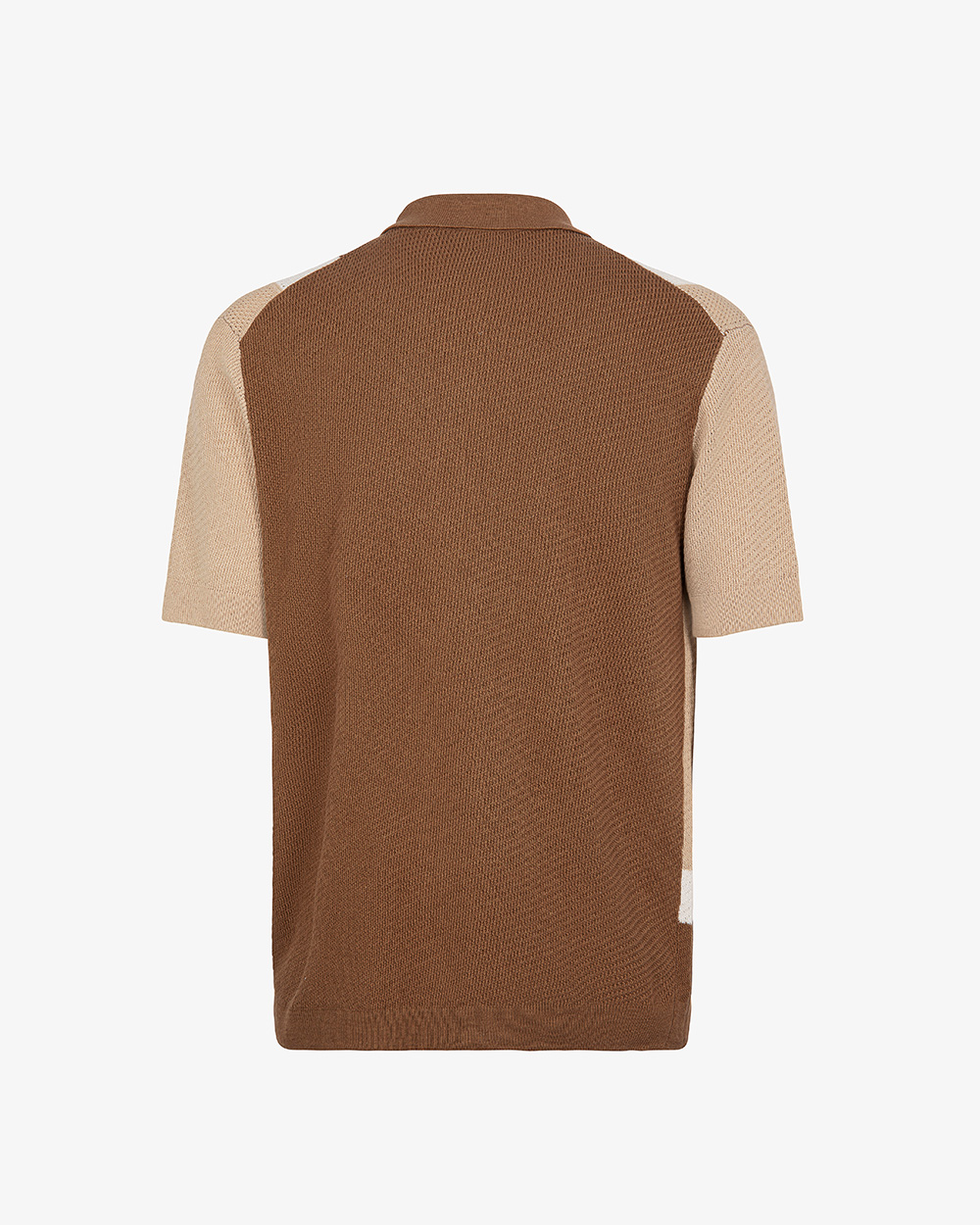Markup Uomo Maglieria Camicia block color misto lino
