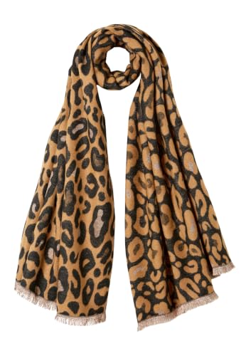 Damart Accessori Sciarpa donna stampa animalier 180 x 65 cm morbida
