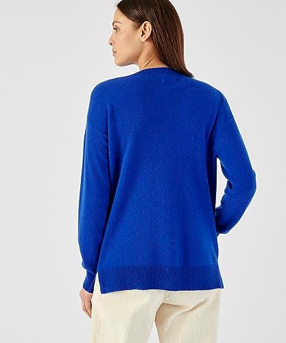 Damart Prêt-à-porter maglione puro cashmere Porcellana blu 40