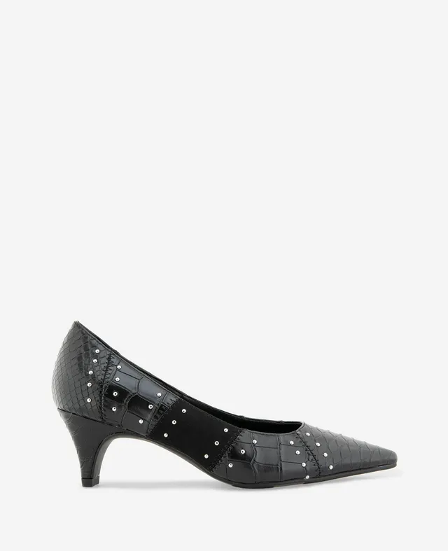 Kenneth Cole Reaction Mandy Studded Pump décolleté Black Croco