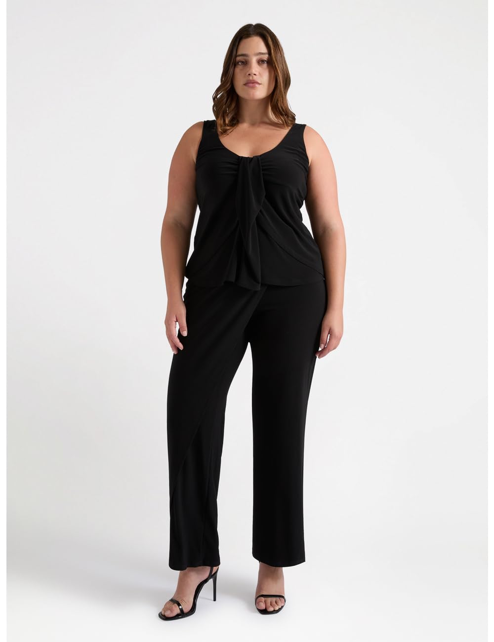 Fiorella Rubino Top e t-shirt Top con nodo davanti S Plus