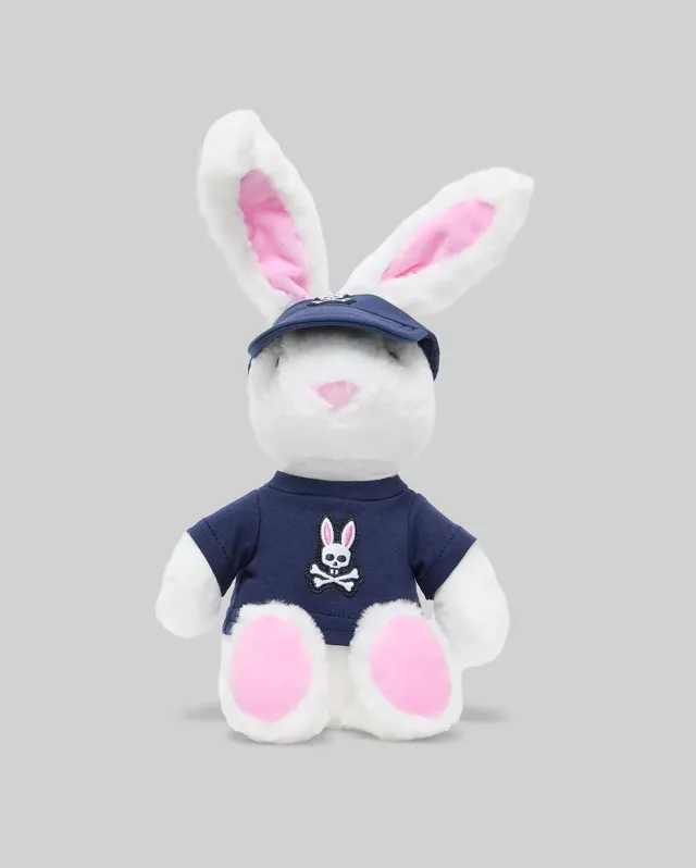 Psycho Bunny Accessories Plush KO1700001 peluche bianco 15 pollici