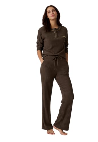 Damart Homewear Thermolactyl pigiama donna a costine