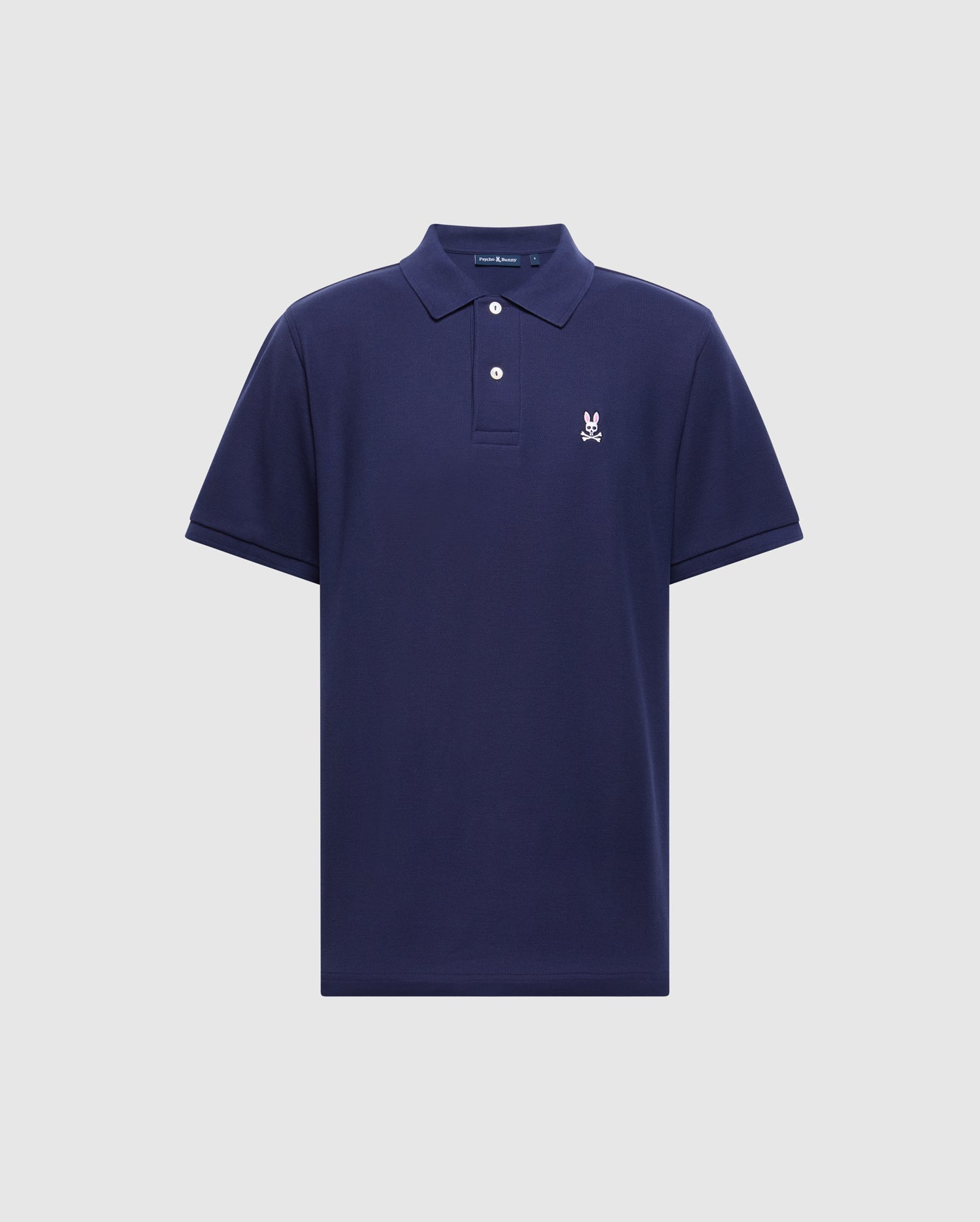 Psycho Bunny Men's Polos B6K001CRPC polo Evening Blue cotone Pima