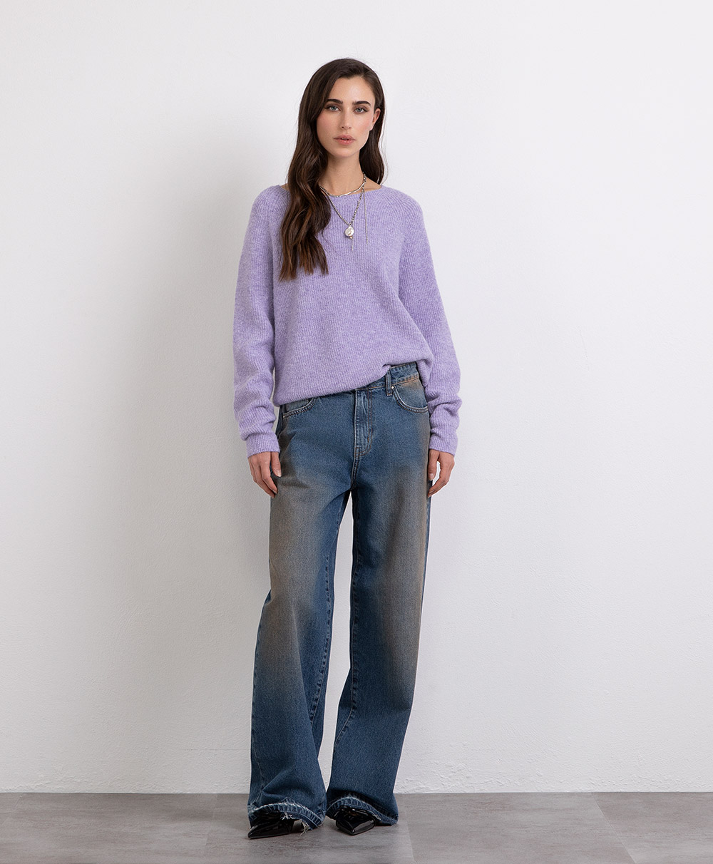 Markup Donna Maglieria Maglia scollo barca