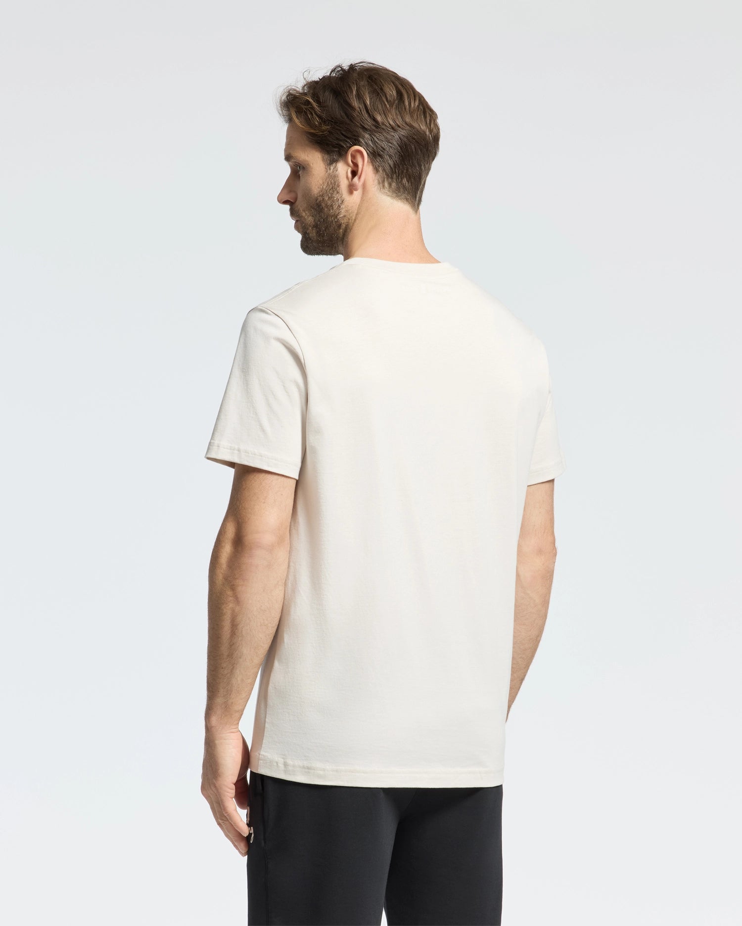 Psycho Bunny Men's Tees MENS CLASSIC CREW NECK TEE B6U014B200 maglietta Natural Linen