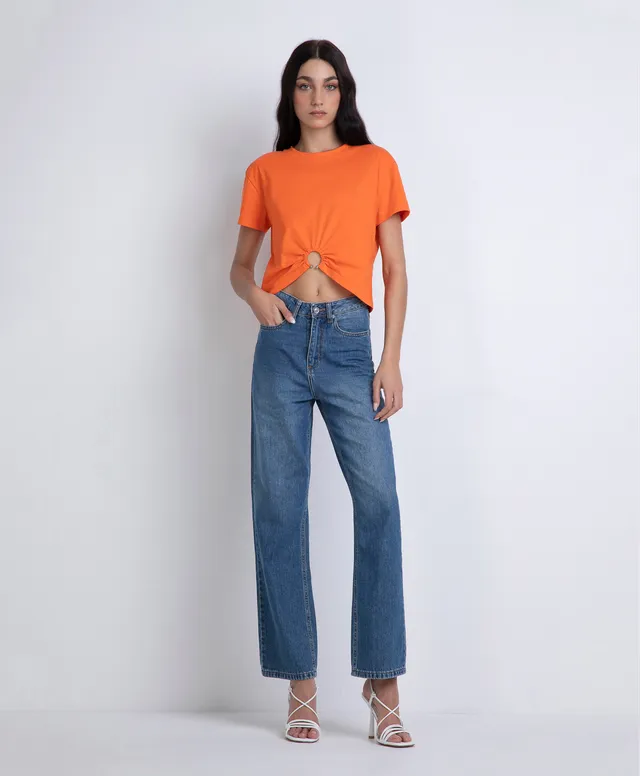 Markup Donna T-Shirt & Felpe T-shirt con anello sul davanti