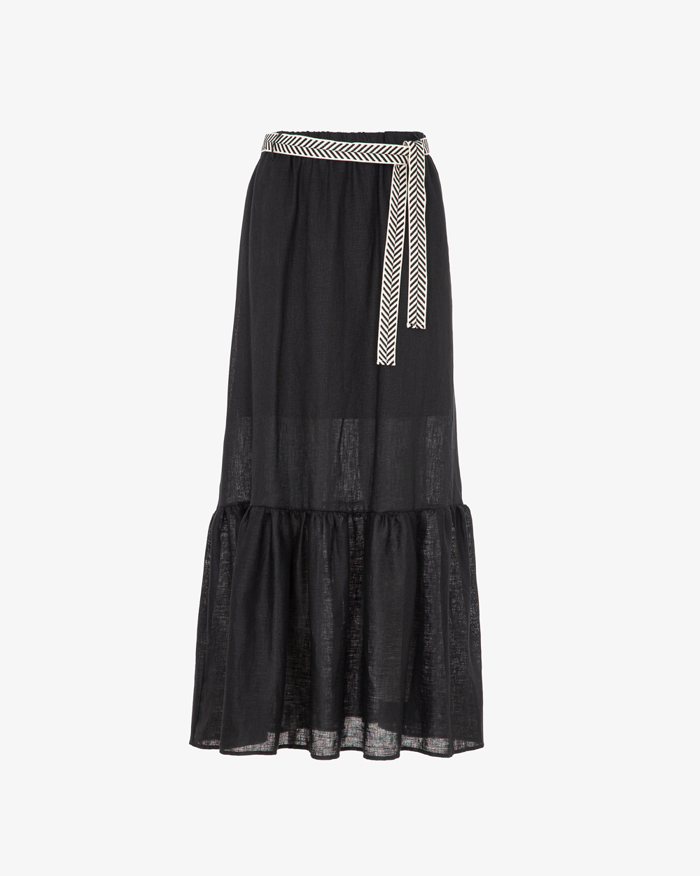 Markup Donna Gonne & Short Gonna in lino con balza gonna