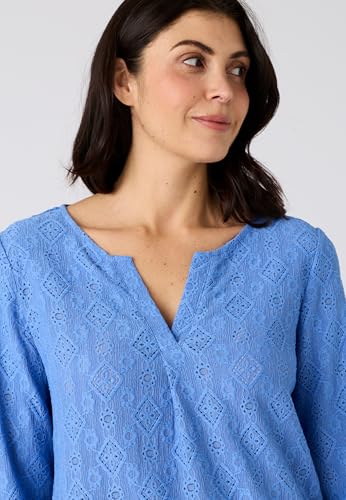 Damart Prêt-à-porter Maglietta a maglia jacquard con trama maglietta donna