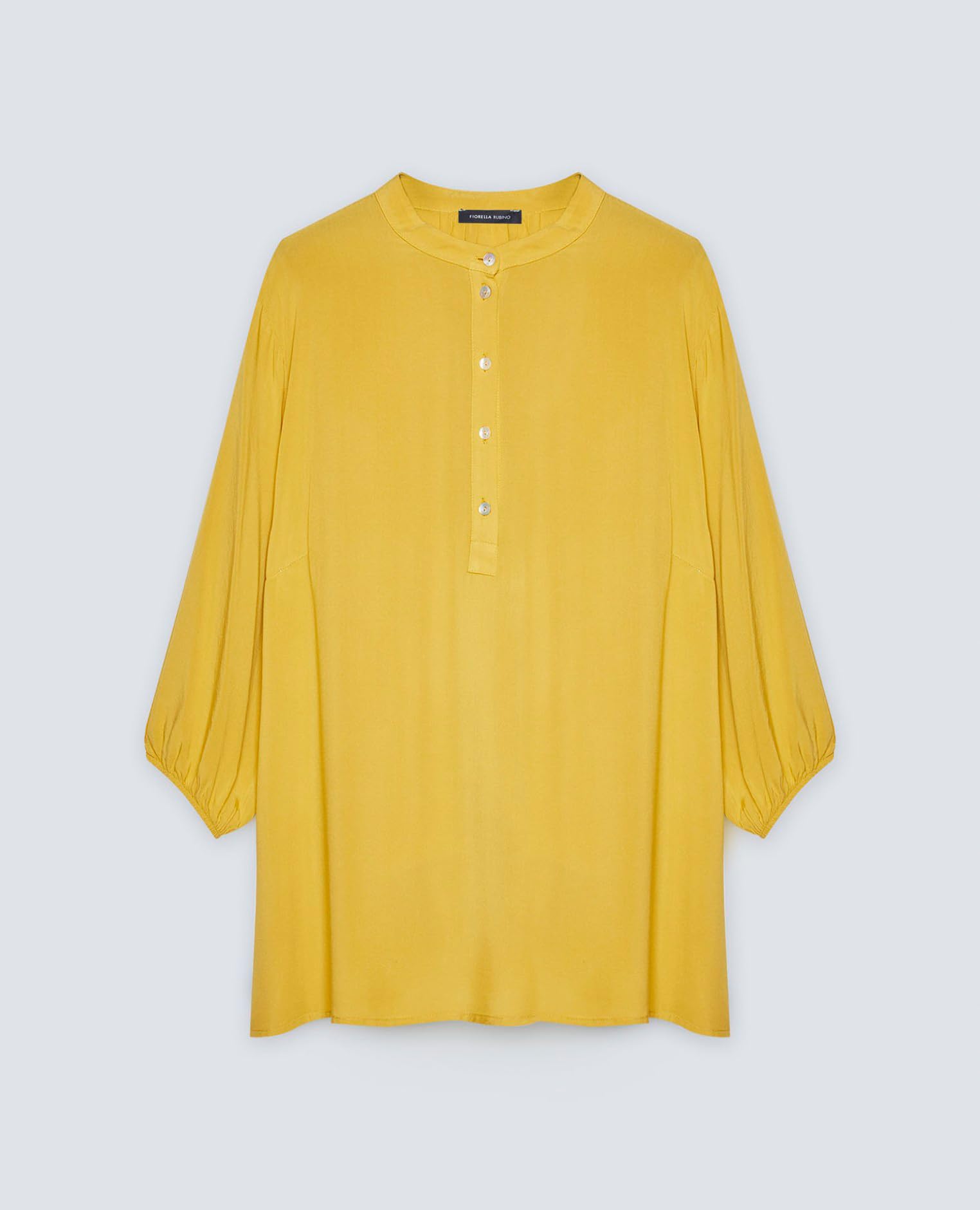 Fiorella Rubino Camicie e bluse Blusa in Viscosa con Scollo Tondo blusa 56 Plus