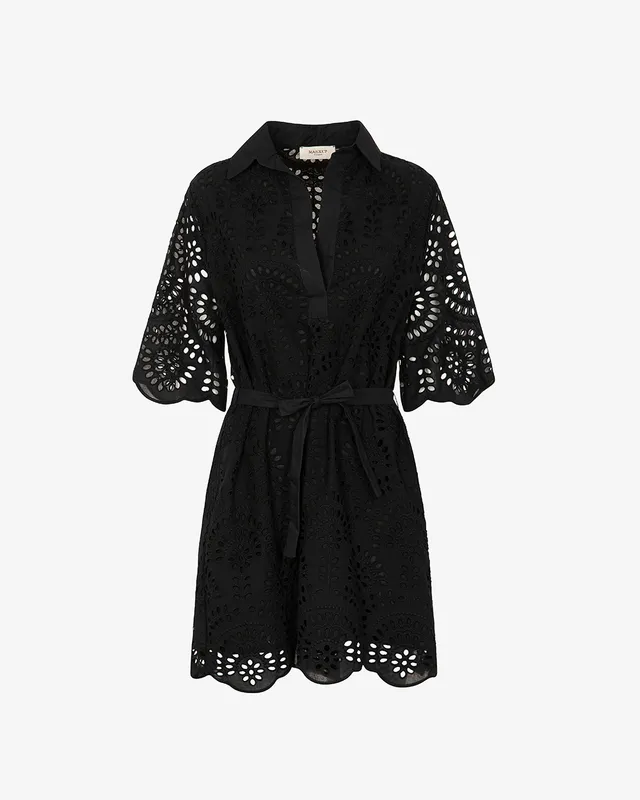 Markup Donna Vestiti Vestito corto in pizzo vestito