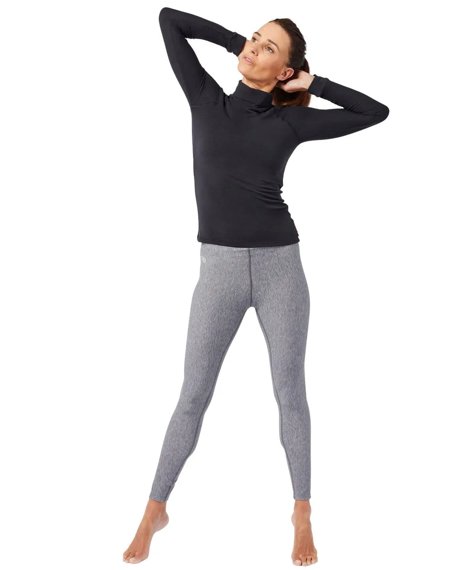Damart Thermolactyl Comfort 4 maglia dolcevita donna nera XS calda