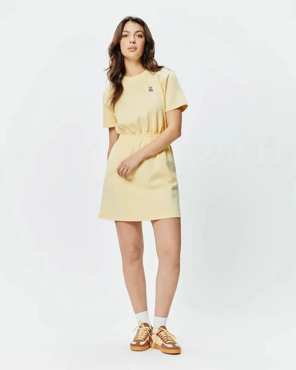 Psycho Bunny Women's Dresses Women's Penelope Dress WO2000012 abito giallo