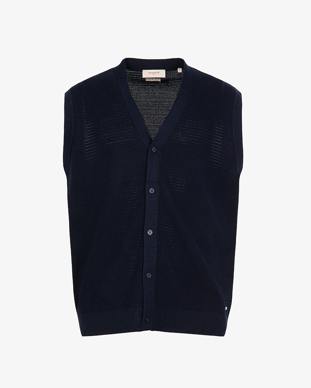 Markup Uomo Maglieria Gilet traforato