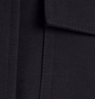 Kenneth Cole Reaction Clothing Cargo Vest Mini Dress abito mini nero smanicato