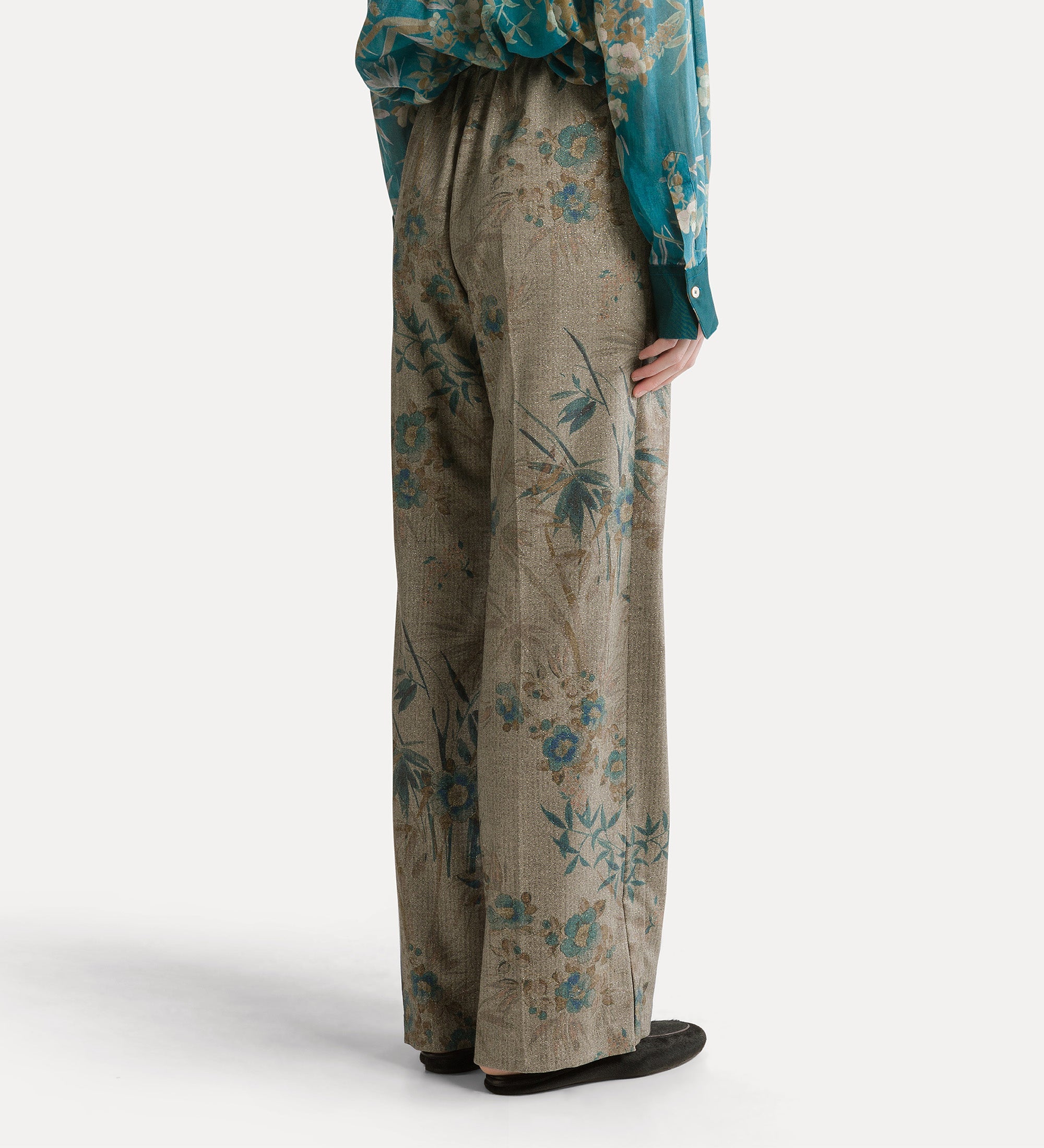 Forte pantaloni Le Bambou Secret pantaloni jade