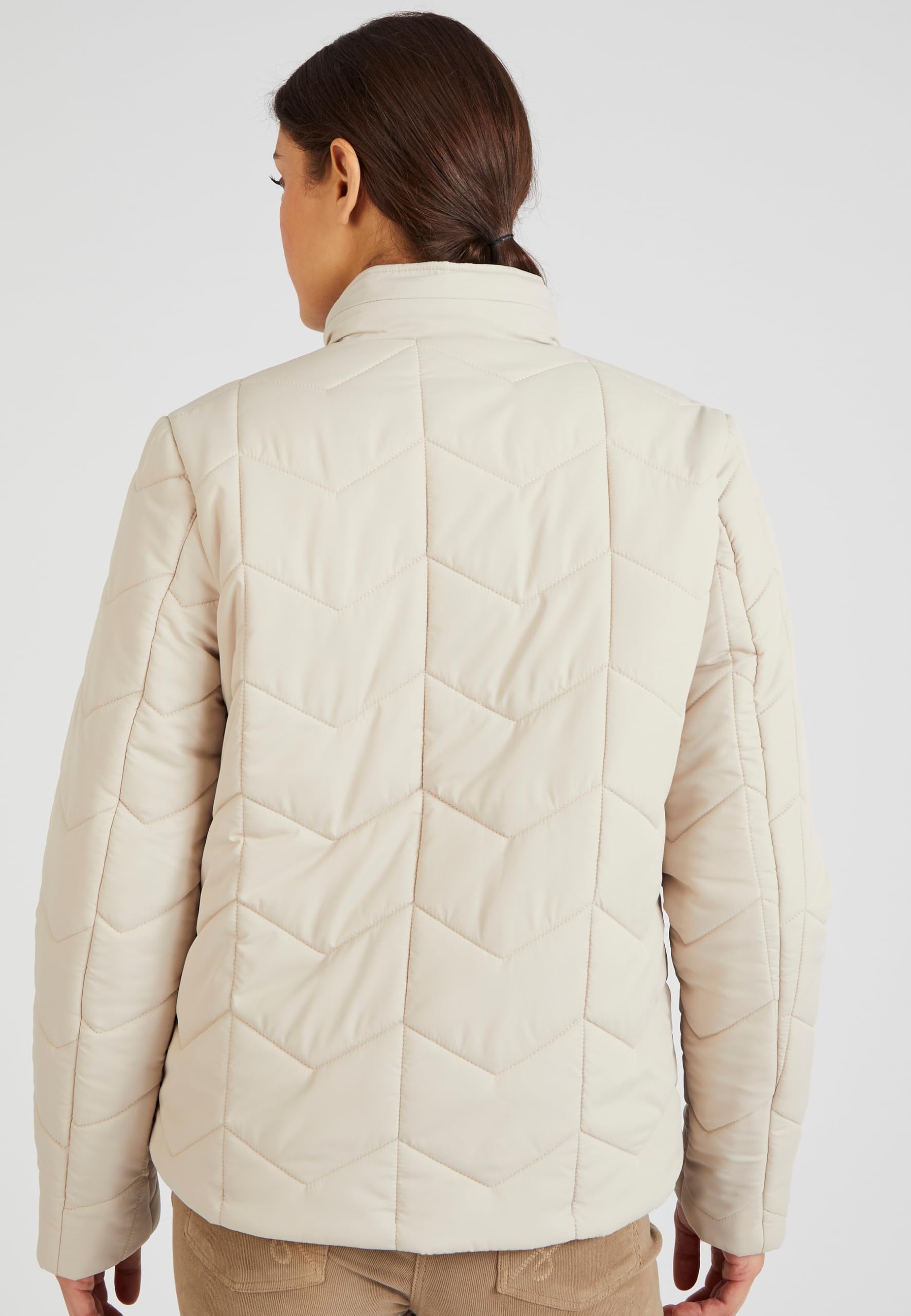 Damart Prêt-à-porter Parka con cappuccio donna marrone 50/52