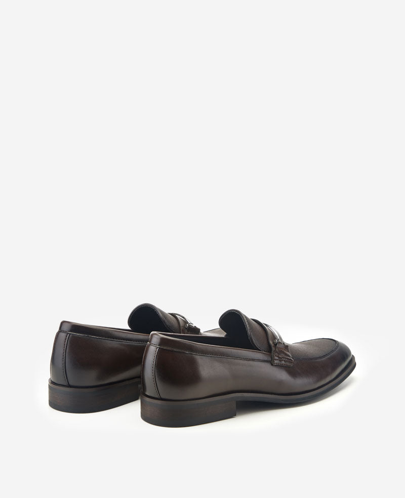 Kenneth Cole Reaction Shoes REACTION Marco Slip on Loafer mocassini marroni