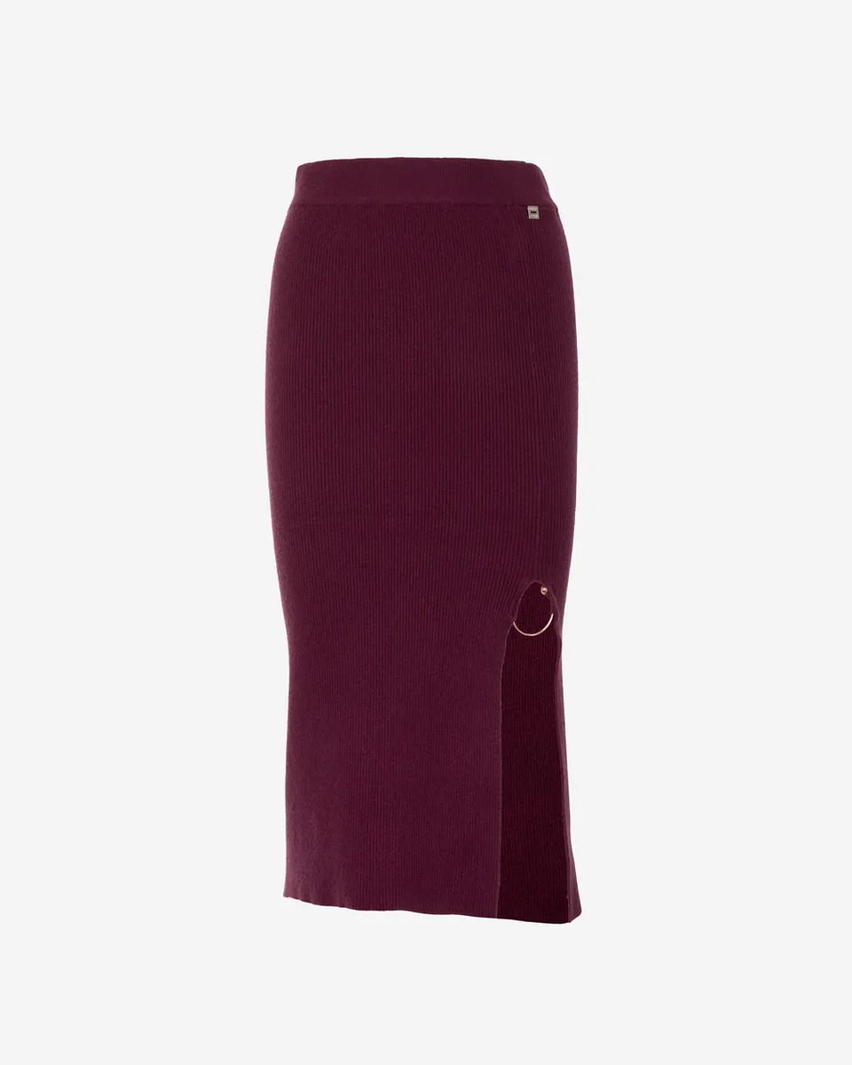 Markup Donna Gonne & Short Gonna in maglia con anello