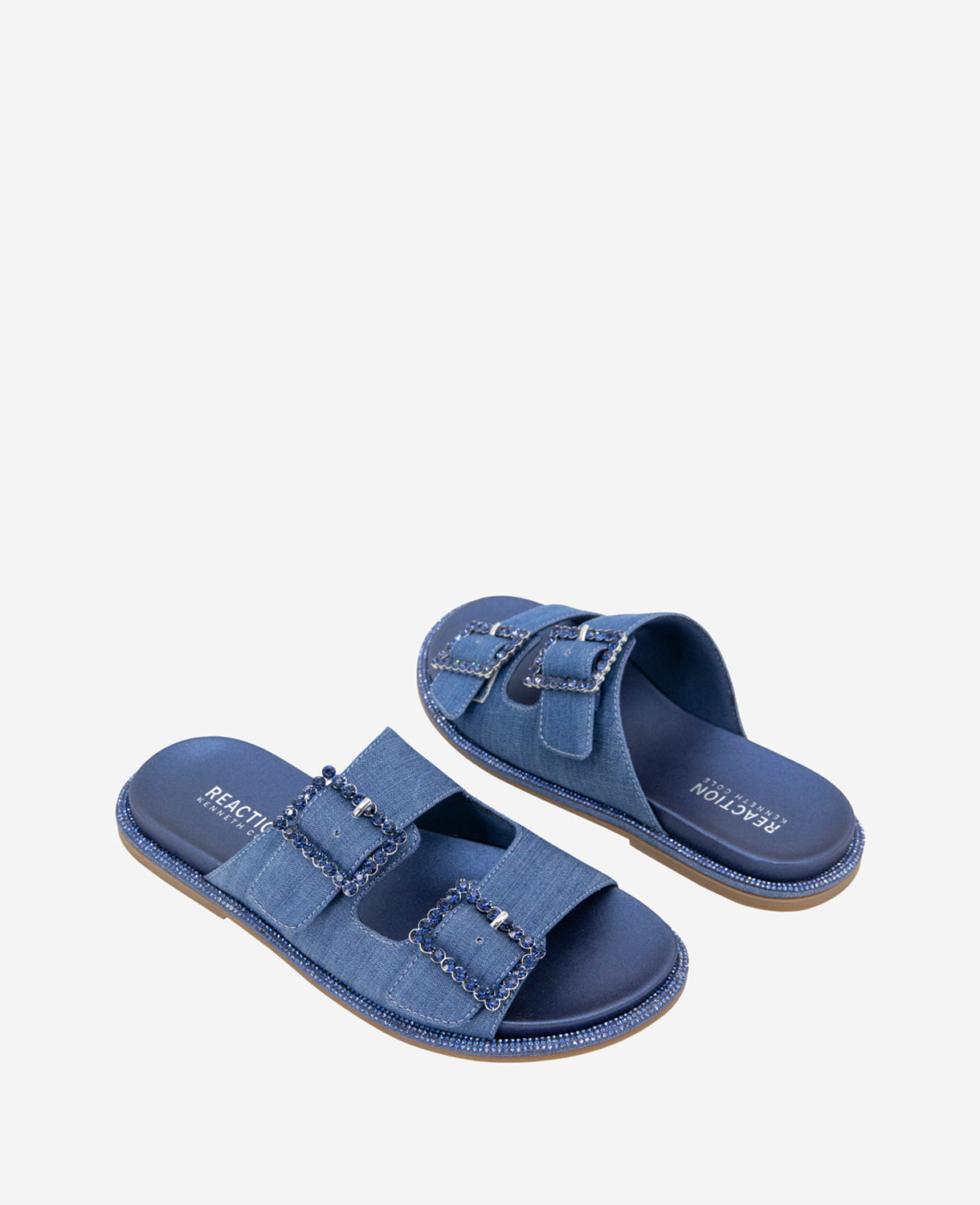 Kenneth Cole Reaction Shoes REACTION - The Sydney Slip On Denim Sandal sandali denim