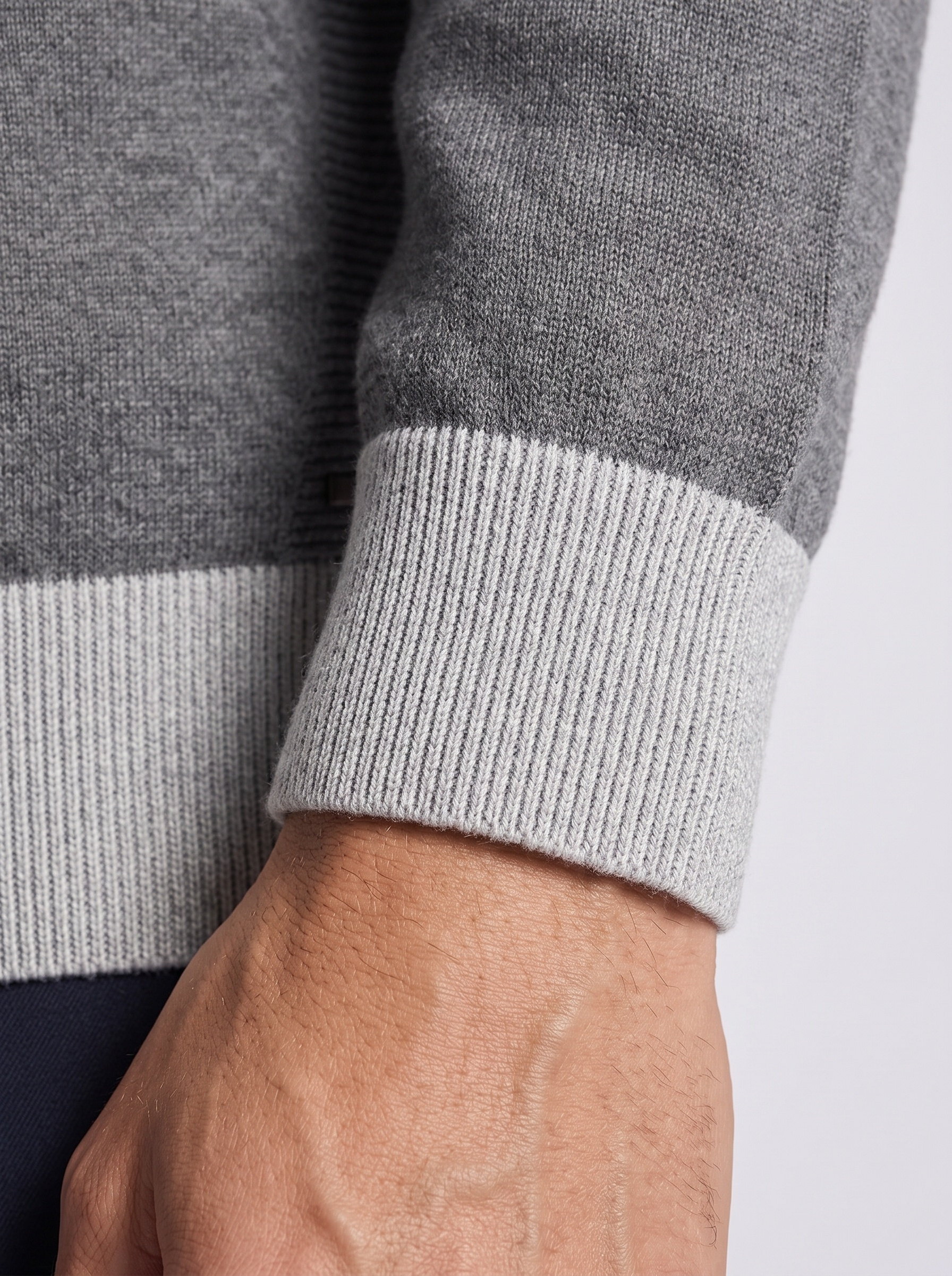 Markup Uomo Maglieria Maglione Girocollo Vanisé con Toppe