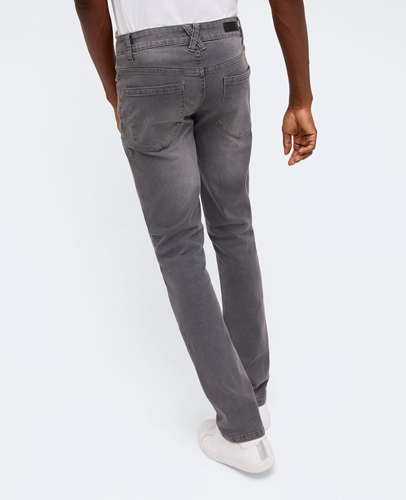 Kenneth Cole Reaction Clothing Slim-Fit Recycled Stretch Denim Jean jeans grigi slim fit