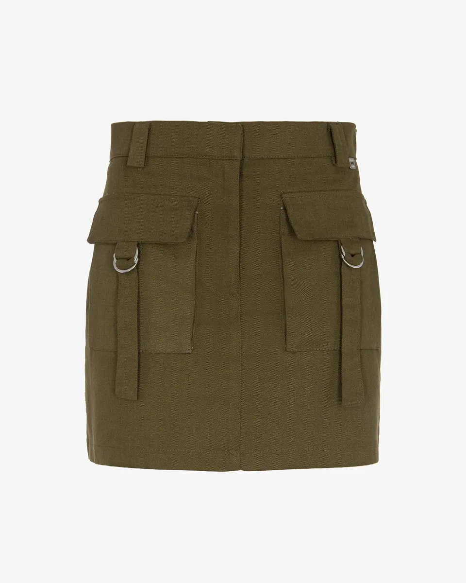 Markup Donna Gonne & Short Gonna cargo in gabardina gonna