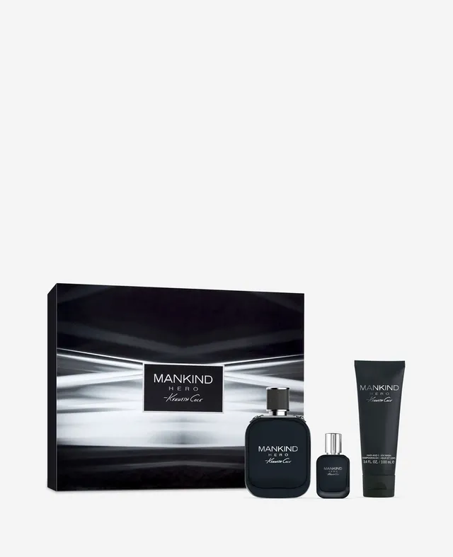 Kenneth Cole Reaction Fragrance Mankind Hero Eau de Toilette 3pc Gift Set profumo
