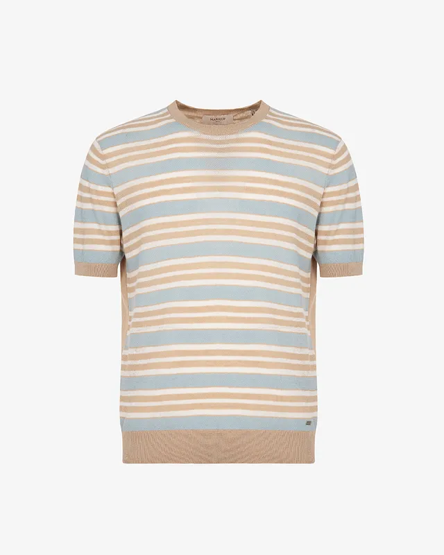 Markup Uomo Maglieria Maglia girocollo rigata