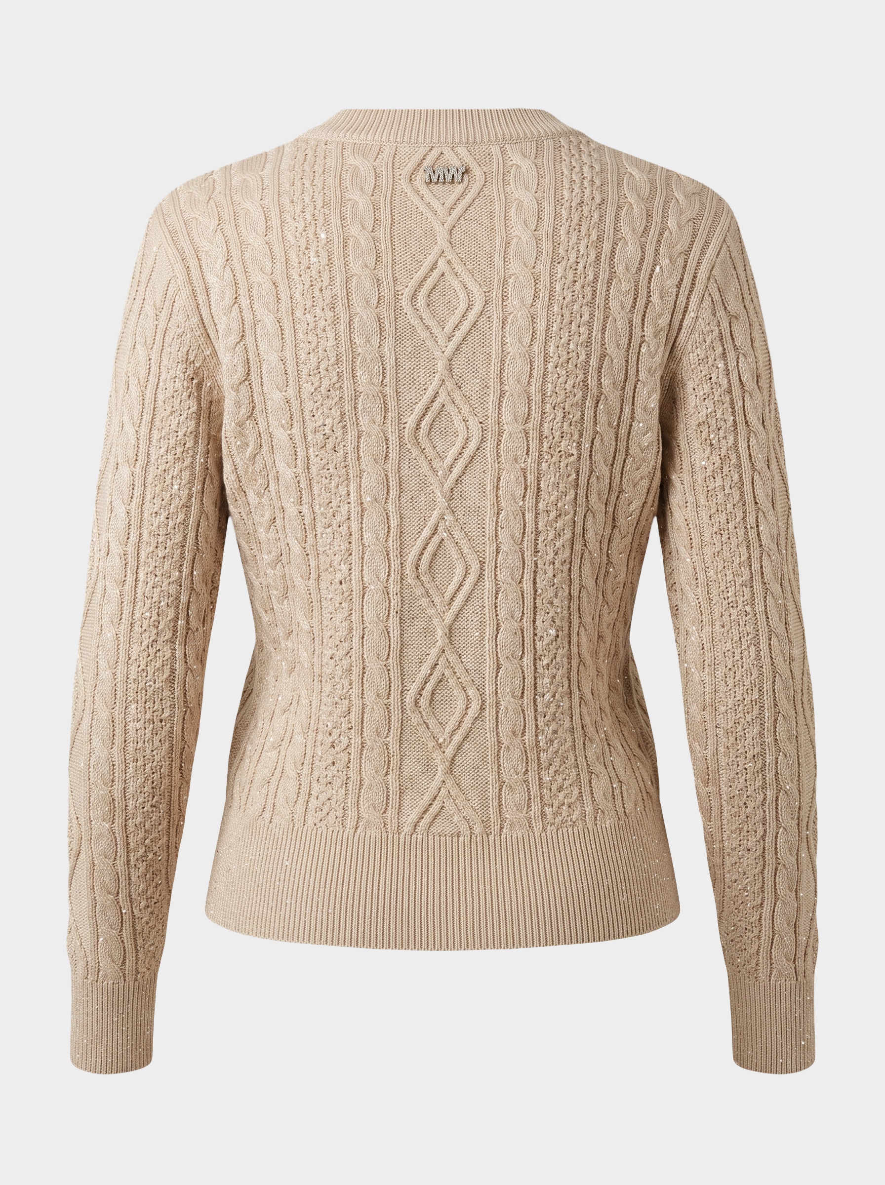Markup Donna Maglieria Girocollo in filato paillettes
