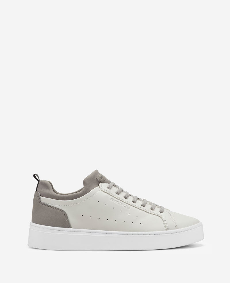 Kenneth Cole Reaction Shoes Nevel Slip On Sneaker uomo off white