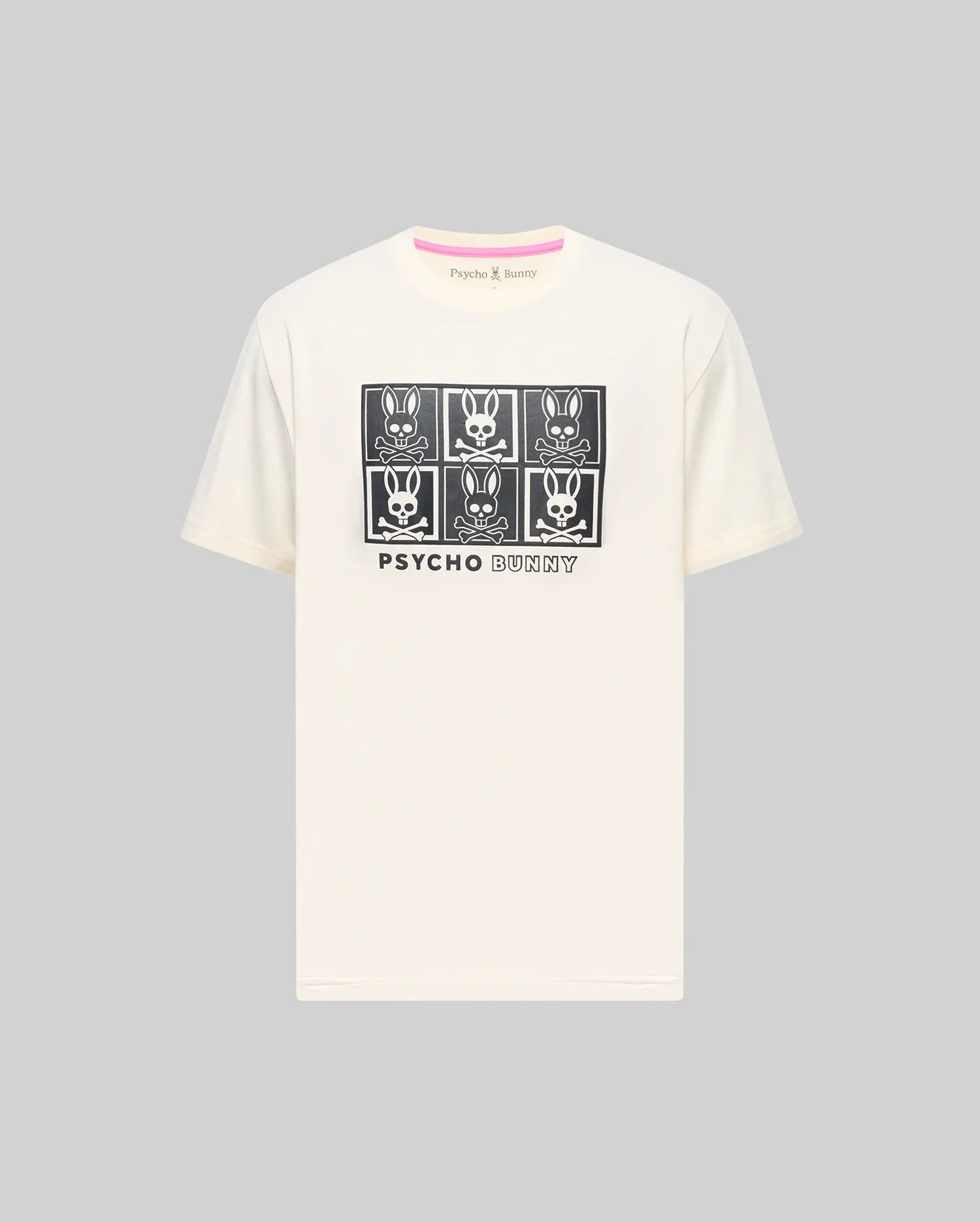 Psycho Bunny Men's Tees Keon Graphic Tee t-shirt in cotone Pima con grafica
