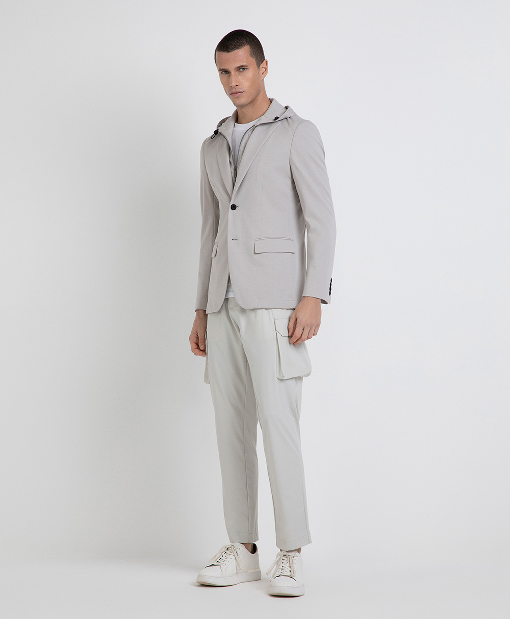Markup Uomo Abiti & Blazer Blazer tessuto tecnico uomo