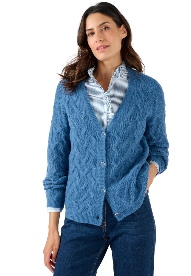 Damart Thermolactyl Twisted gilet donna blu taglia 34/36