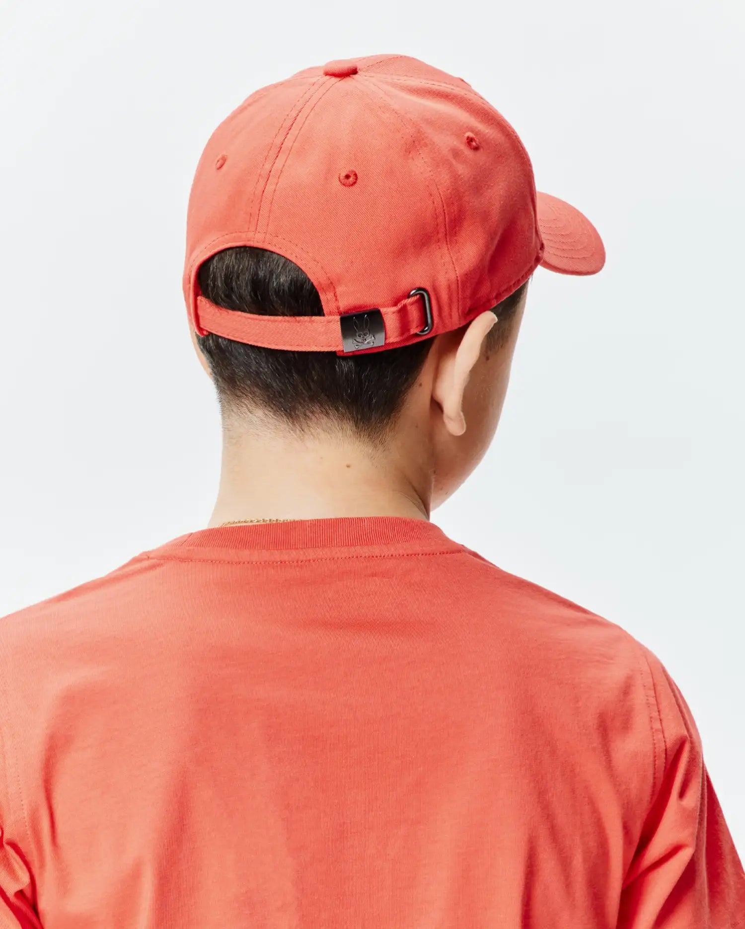 Psycho Bunny Kids Accessories KIDS CRAIG BASEBALL CAP - KO1500047 cappello baseball Emberglow O/S cotone