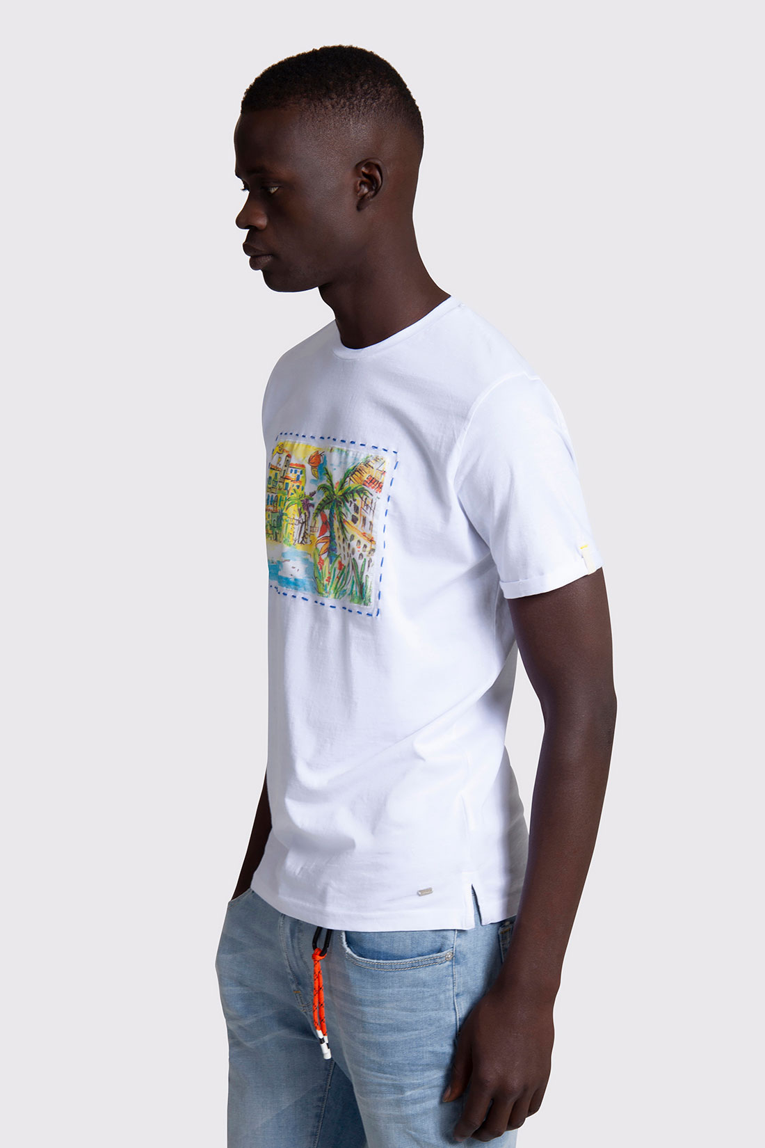 Markup Uomo Felpe & T-shirt T-shirt macro patch