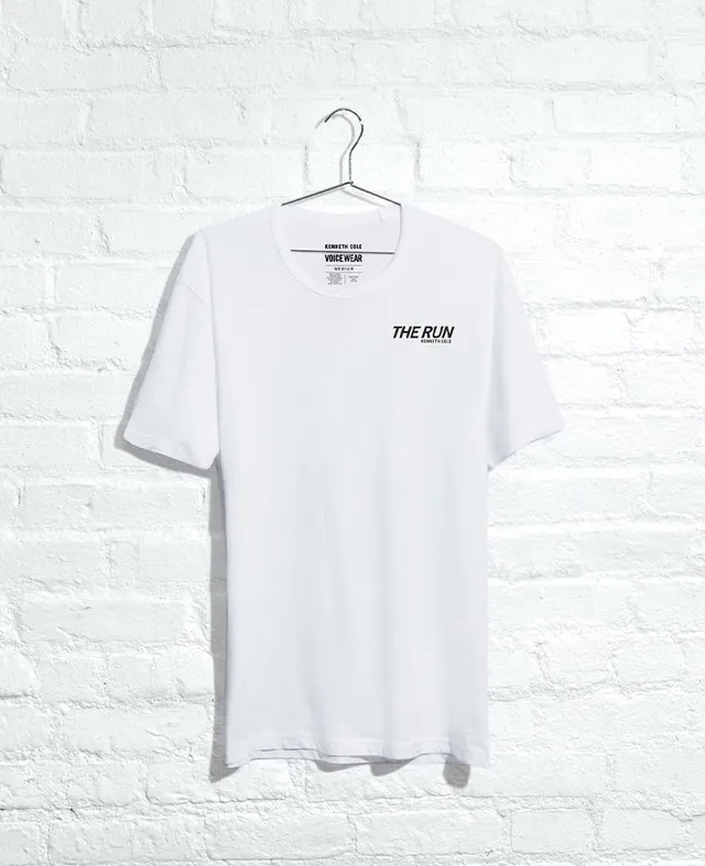 Kenneth Cole Reaction Clothing The Run T-shirt bianca unisex cotone