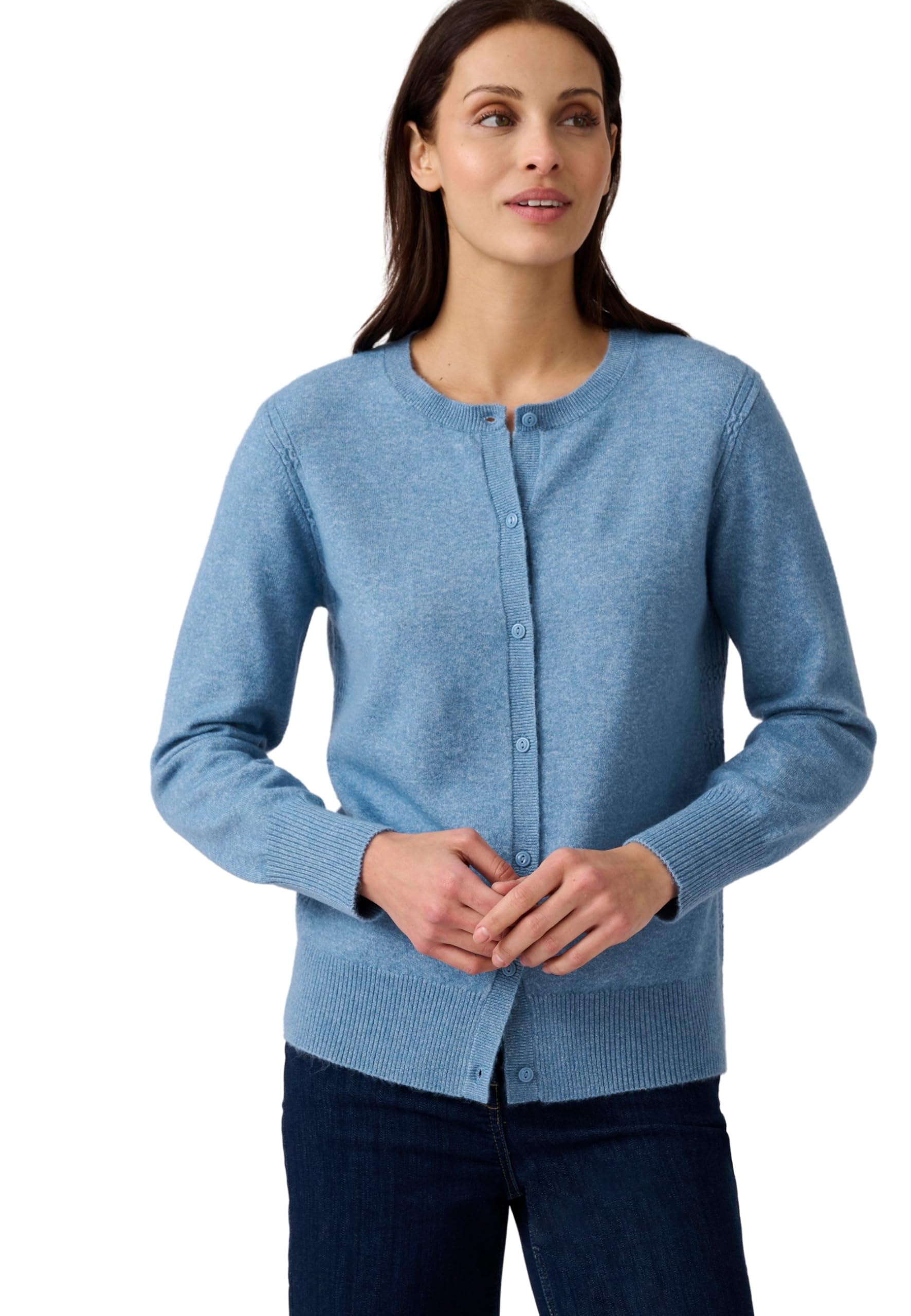 Damart Thermolactyl cardigan donna nero taglia 38-40 in lana