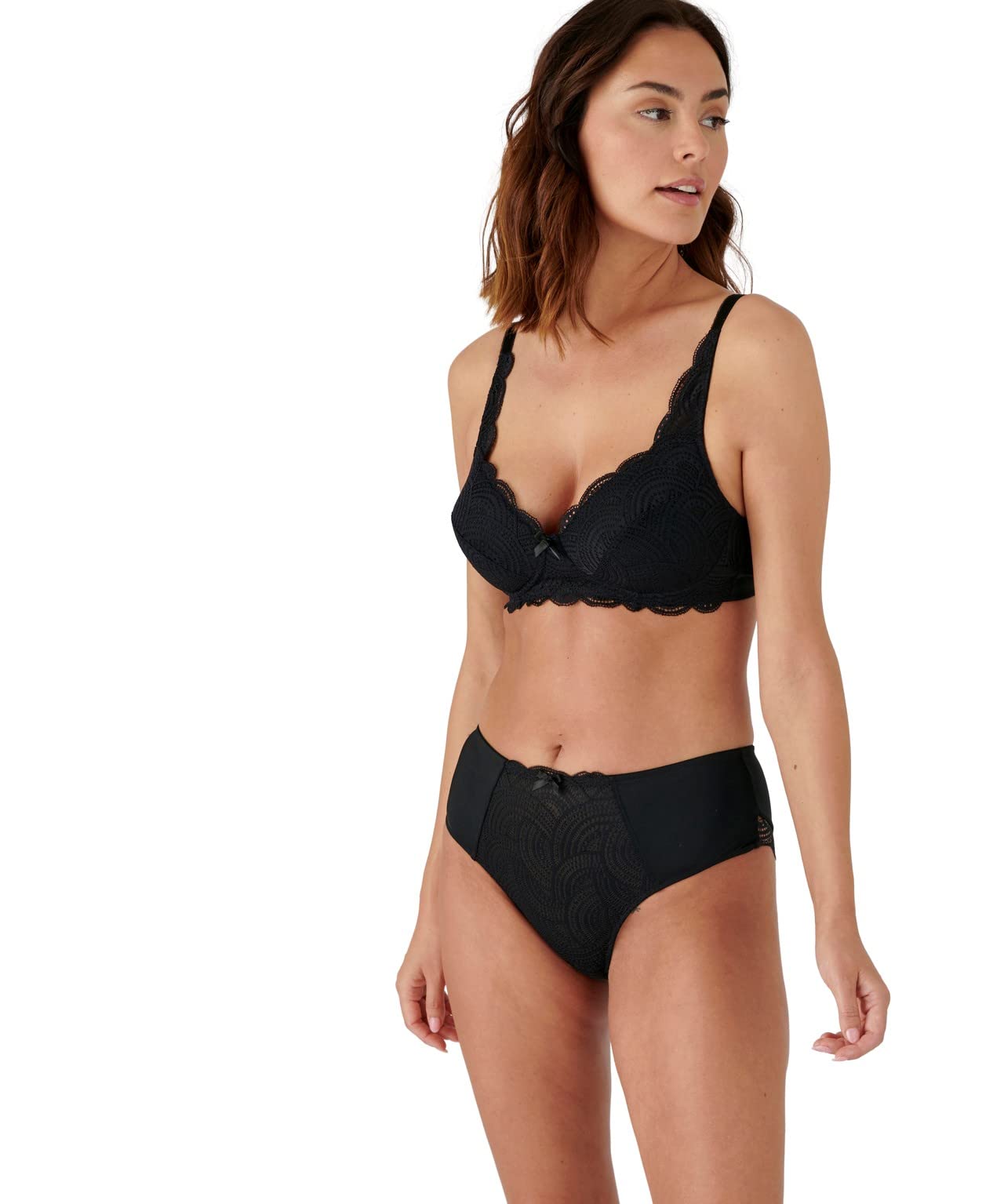 Damart Biancheria intima Diana reggiseno ampliforme senza ferretto bianco 3C