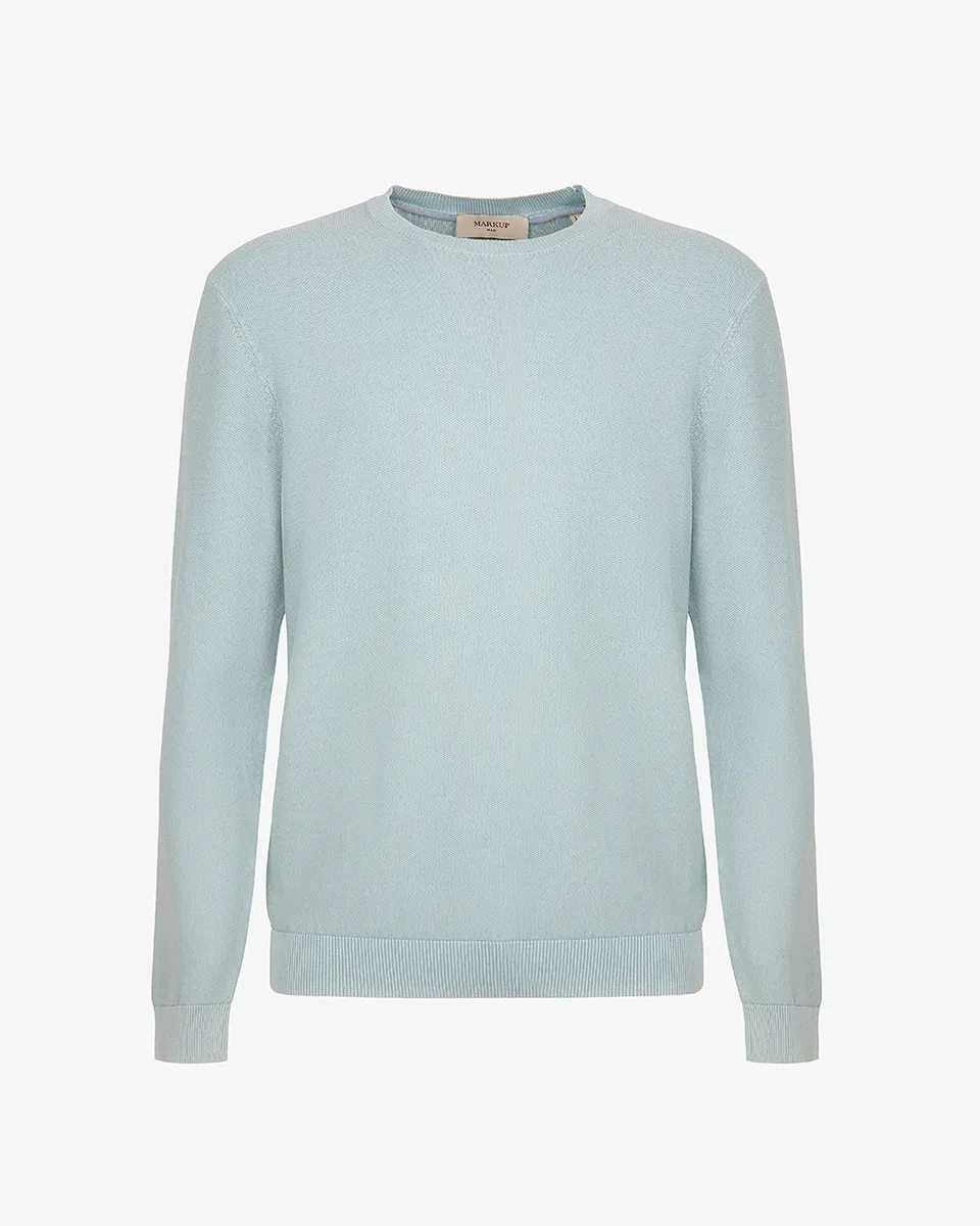 Markup Uomo Maglieria Maglia girocollo punto riso