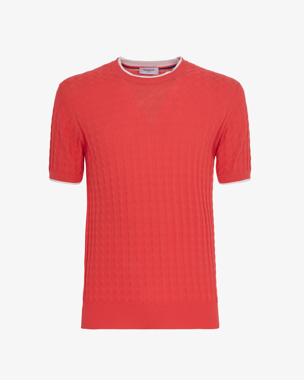 Markup Uomo Maglieria Maglia girocollo punto spigato maglia