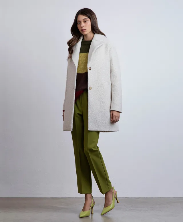 Markup Donna Cappotti Cappotto lungo bouclé