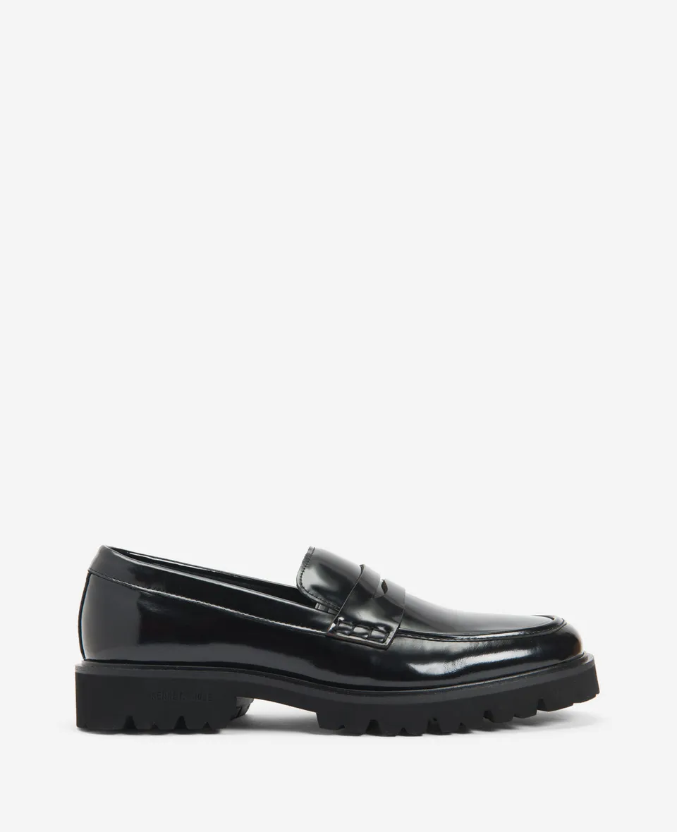 Kenneth Cole Reaction Shoes Rhode Penny mocassini neri