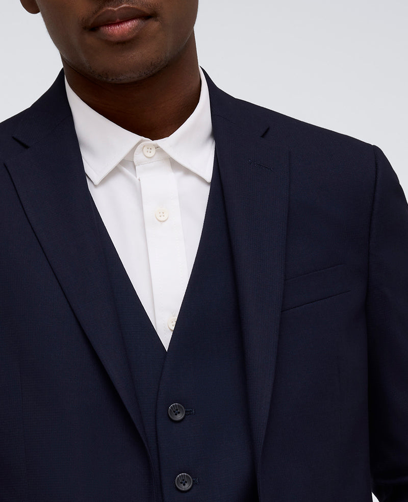 Kenneth Cole Reaction Ready Flex Suit Separate Jacket giacca Navy stretch
