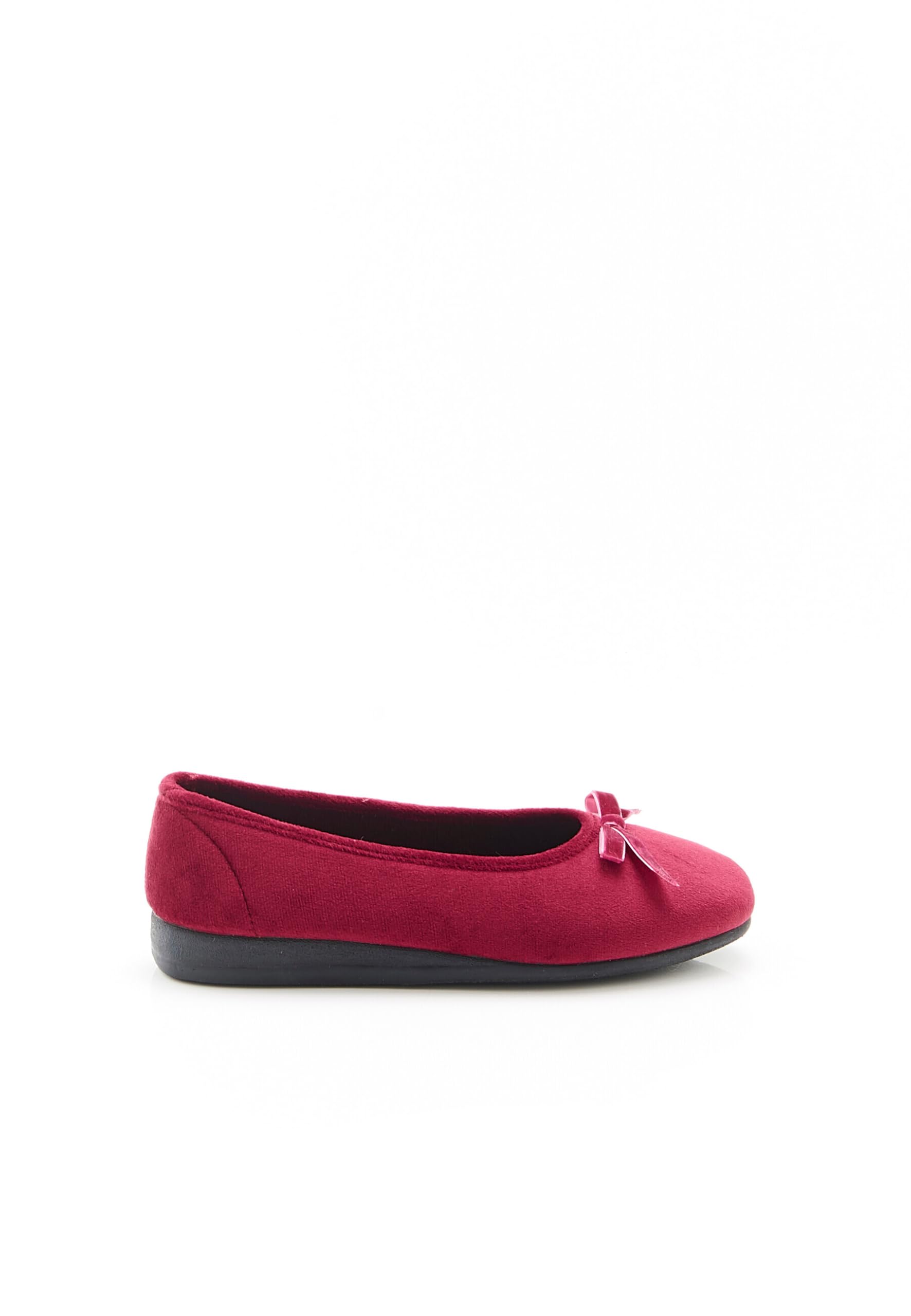 Damart Calzature pantofole donna effetto velluto taglia 36